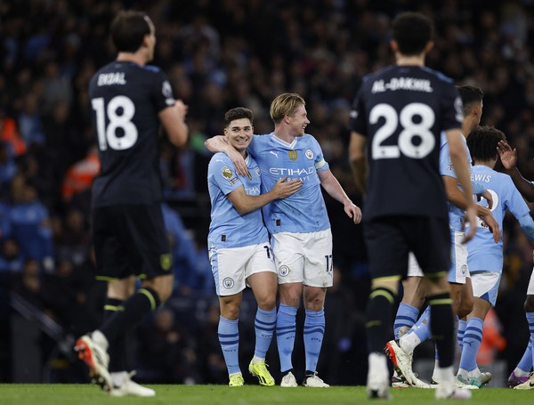 Man City beat Burnley 3-1in English Premier League