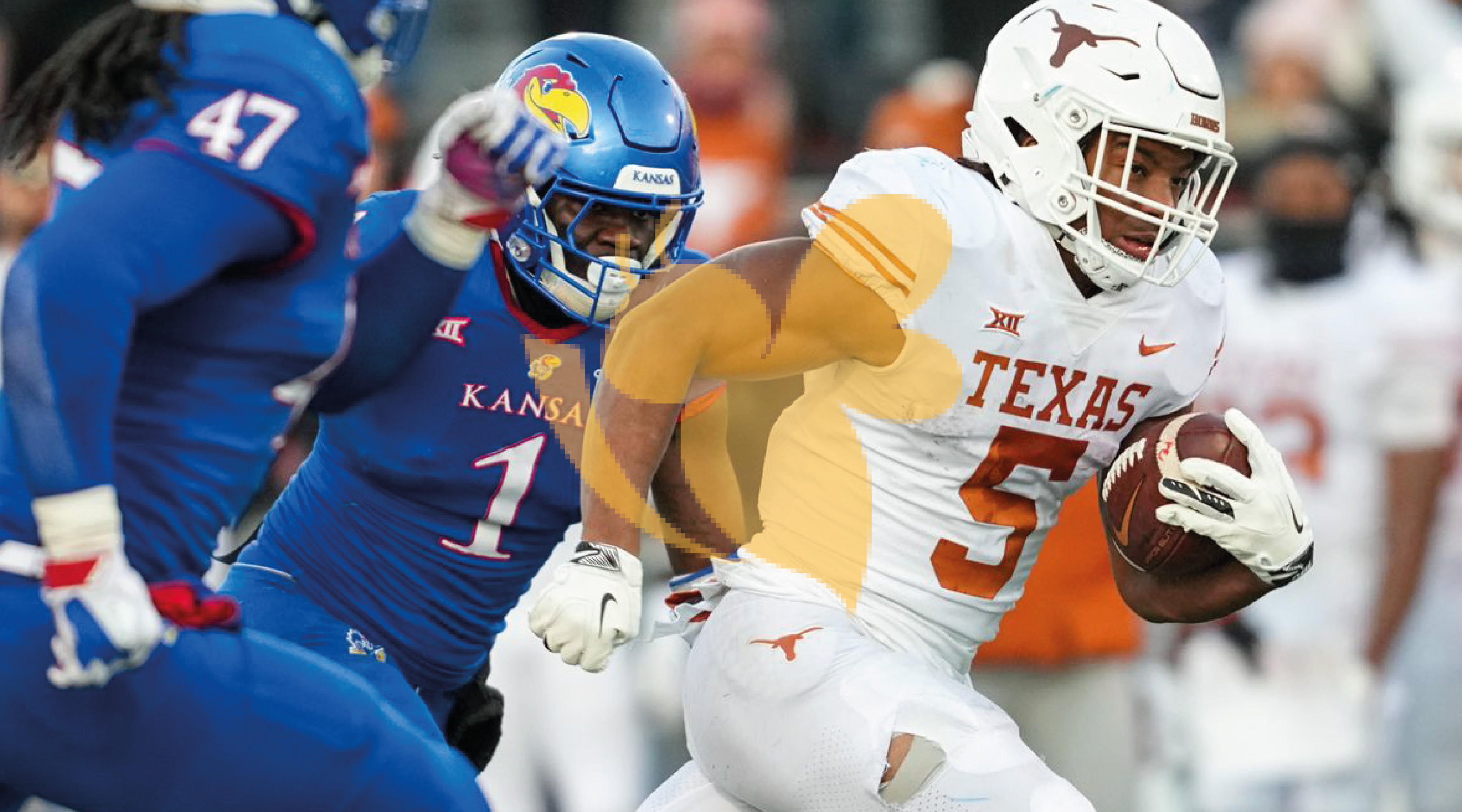 Texas vs. Kansas 40-14