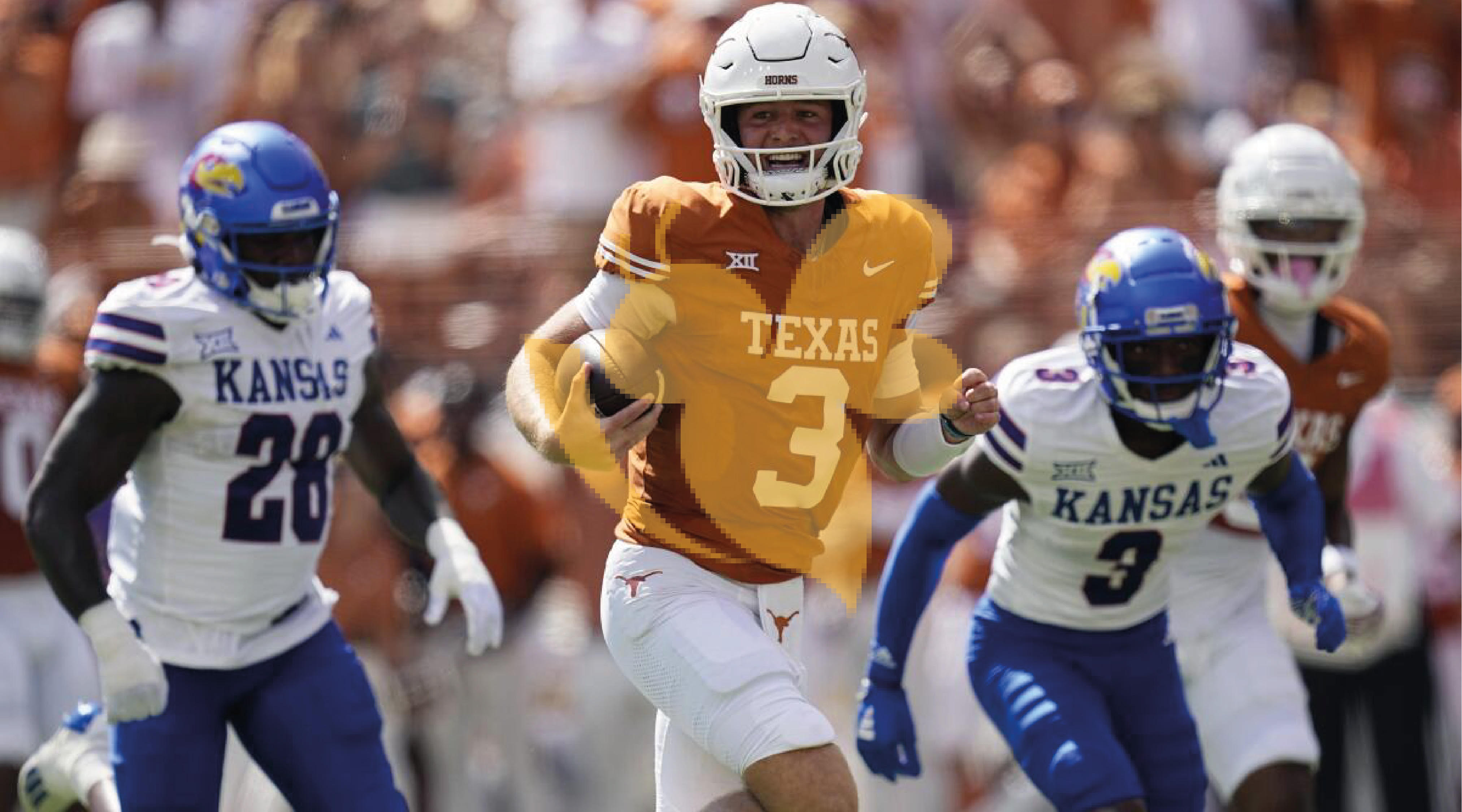 Texas Football Beats Kansas 40-14