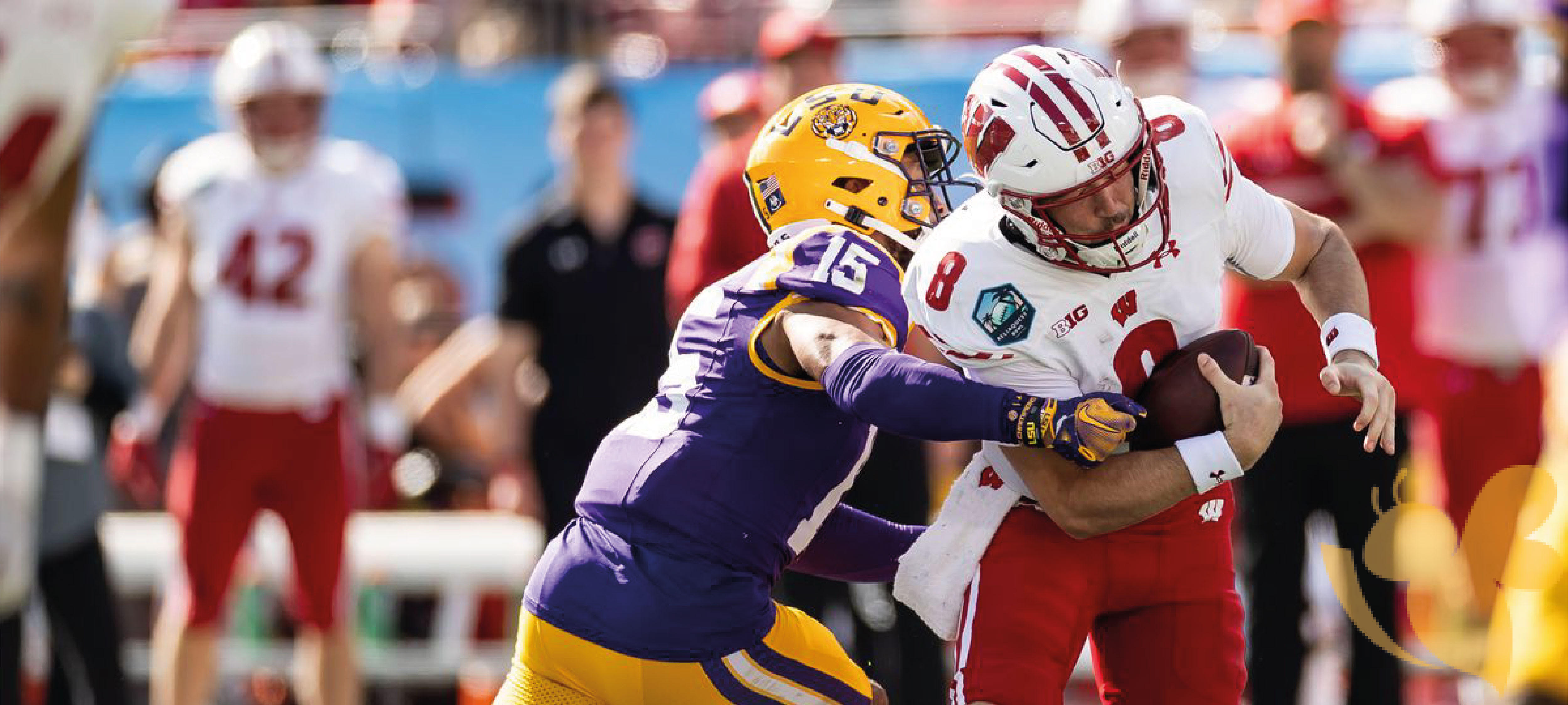 Badgers 35-31 loss to LSU in Reliaquest Bowl