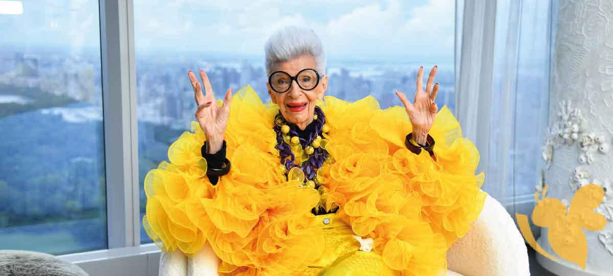 Fashion icon Iris Apfel dies at 102