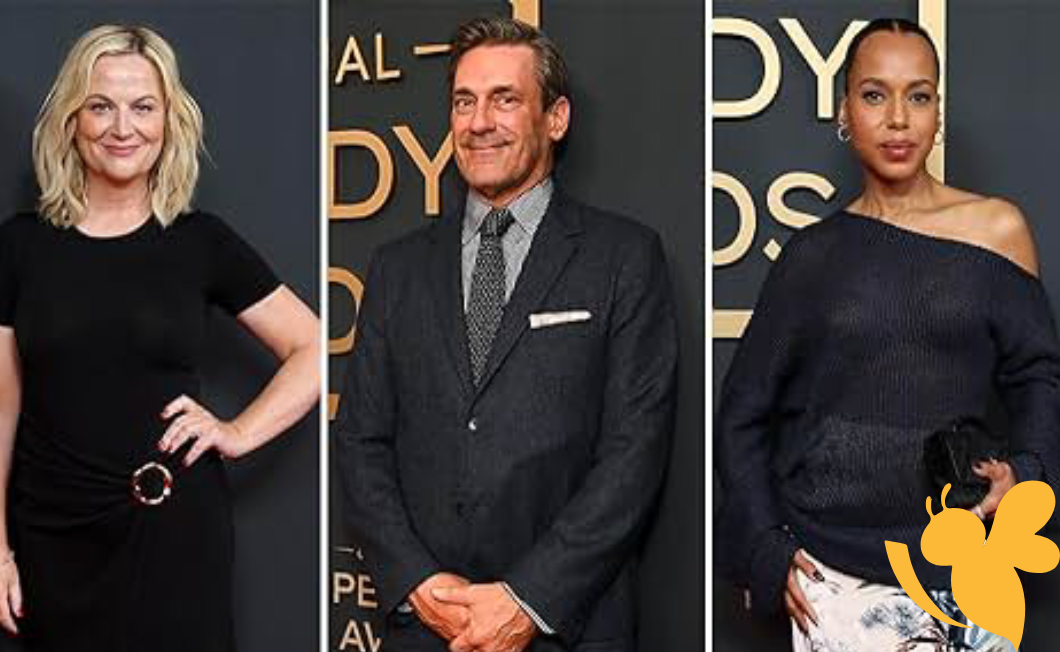 Amy Poehler, Jon Hamm, Kerry Washington, and others attended the 2025 Peabody Awards.