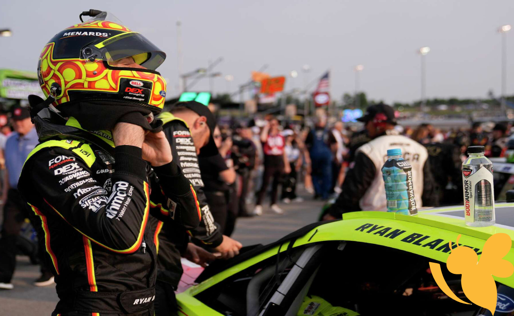 Ryan Blaney secures first Cup victory of the year in Nashville