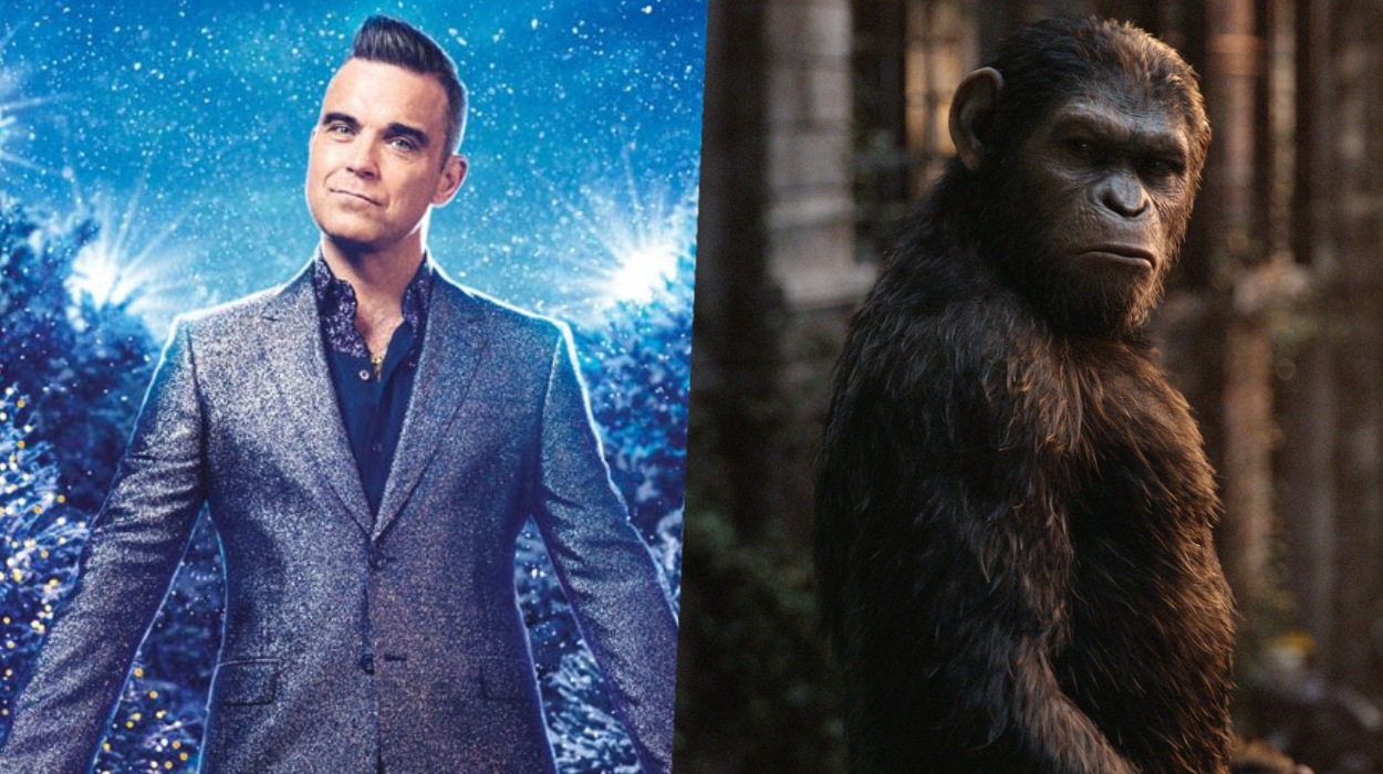 Robbie Williams Biopic ‘Better Man’ Features a Singing Monkey as Lead in Musical from ‘Greatest Showman’ Director