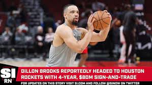 $80M deal with Dillon Brooks