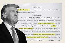 Donald trump in court over federal charges that related to 2020 US election