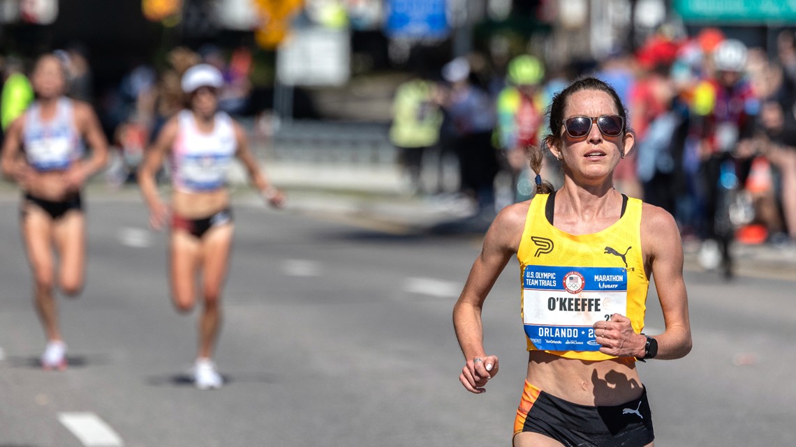 Fiona OKeeffe Wins U.S. Olympic Marathon