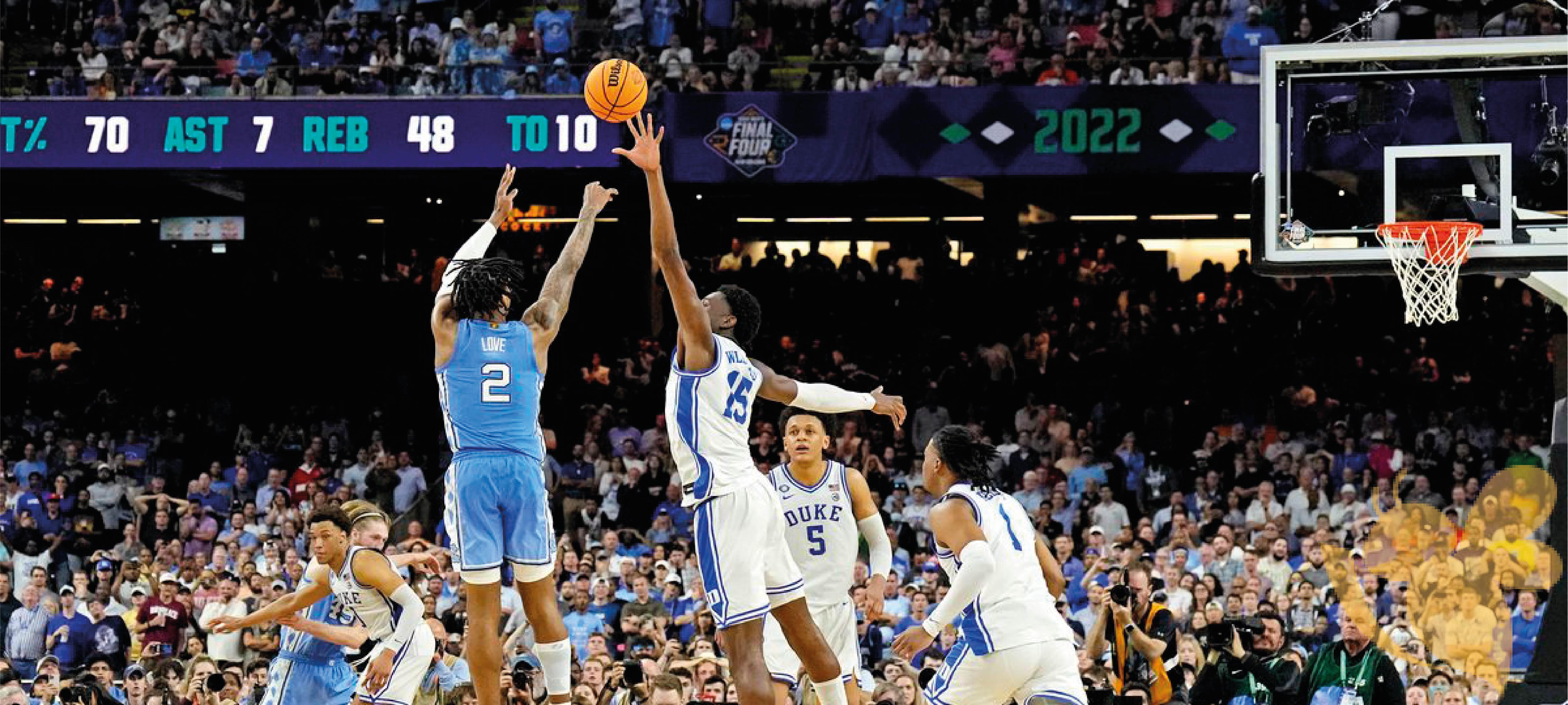 College basketball: Duke vs. North Carolina