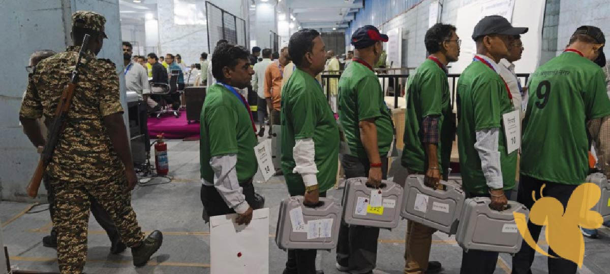 India election 2024 : vote counting begins as Modi widely expected to win historic third term
