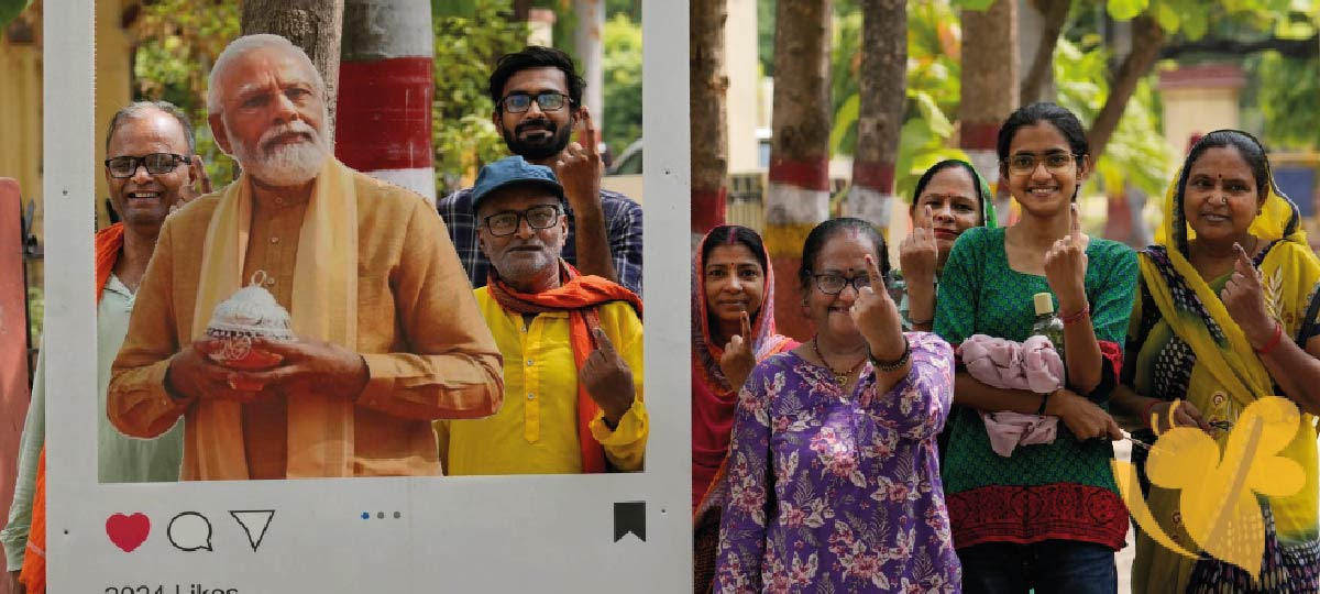 India election 2024 : vote counting begins as Modi widely expected to win historic third term