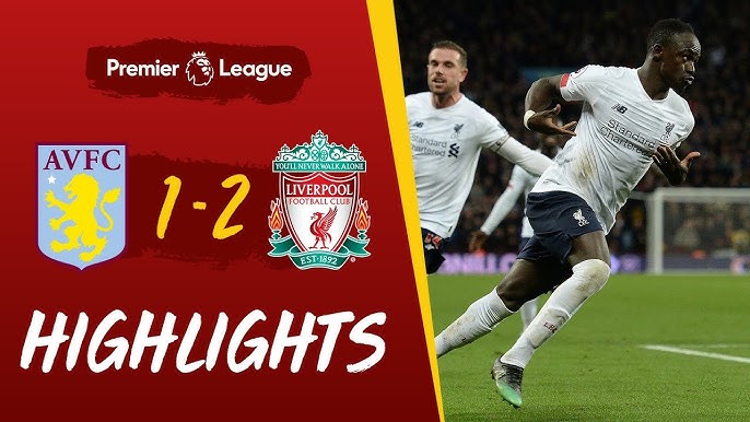 Aston Villa win 1-2 over Liverpool