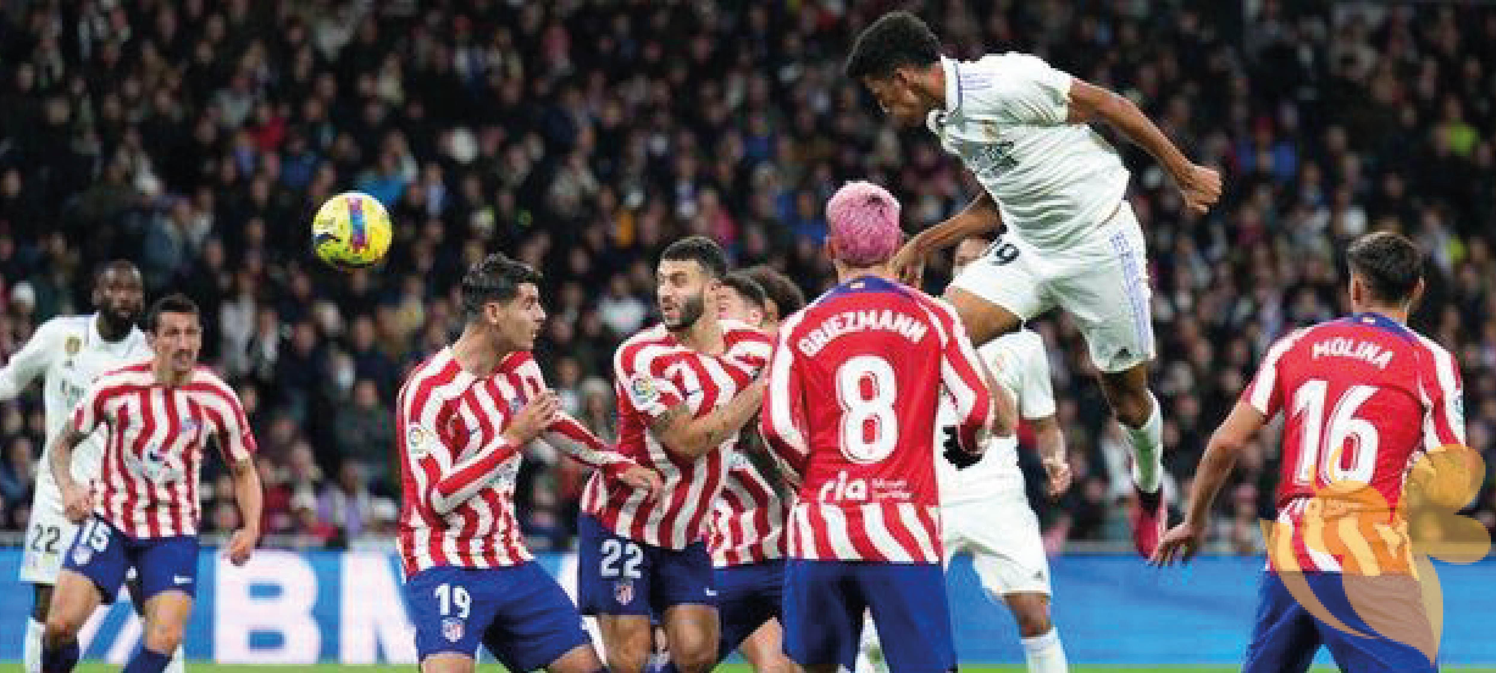 LaLiga: Real Madrid draw Atletico (1-1)