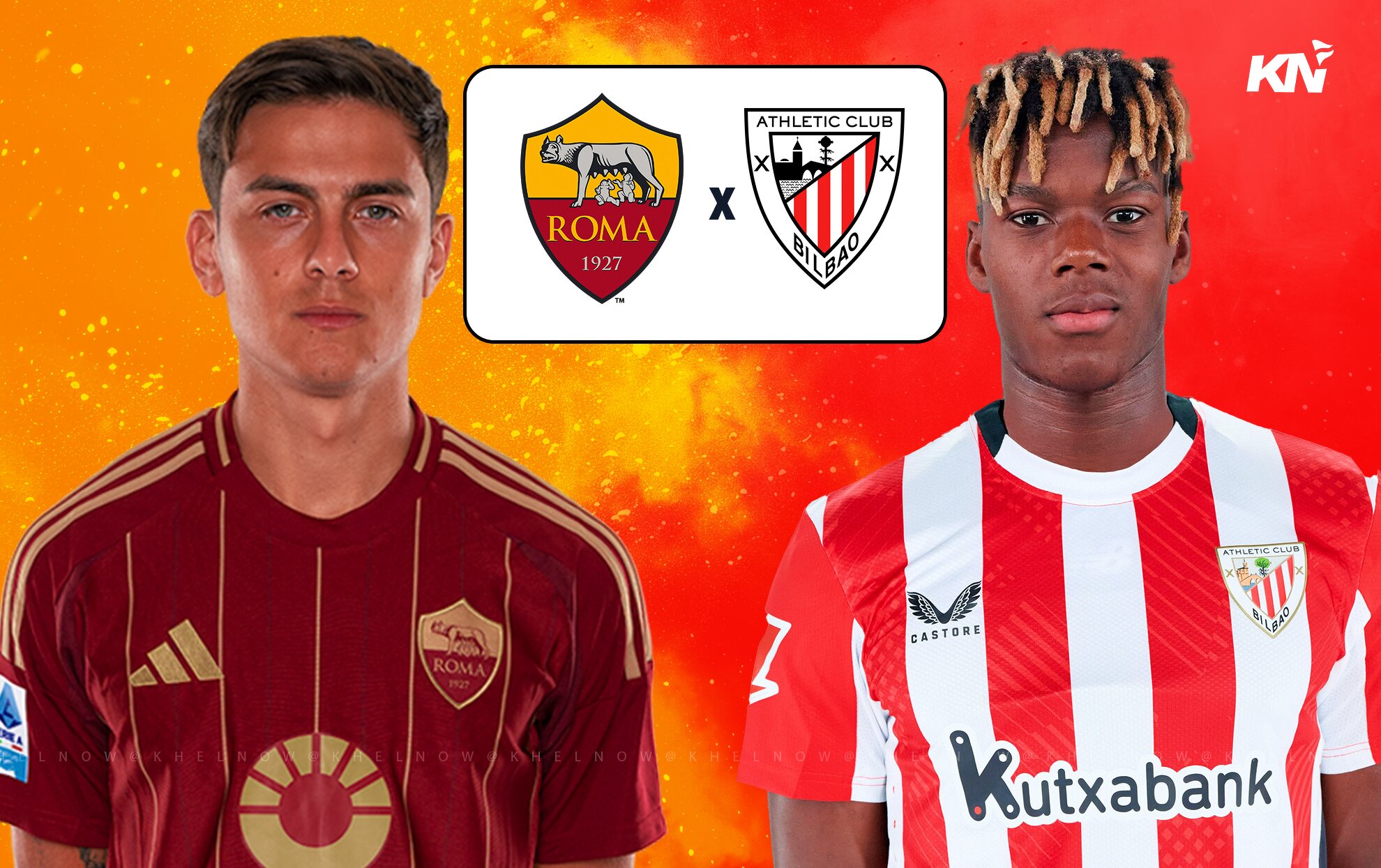 Watch Roma vs Athletic Bilbao match online , Predictions & Expected lineups