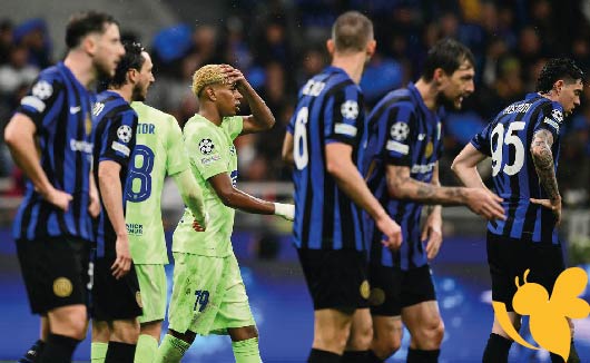 Inter Edge Barcelona 4-3 in Thrilling Clash, Barça Crash Out