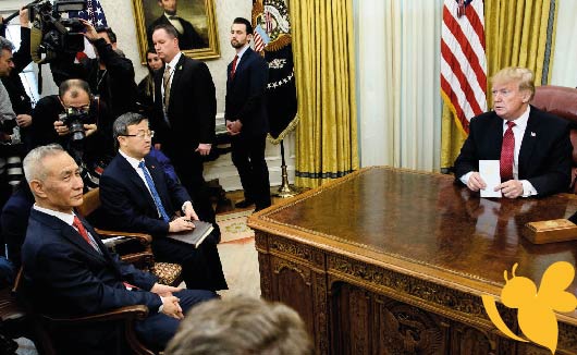 Trump’s Delegation Meets China as Stakes Rise for the Global Economy