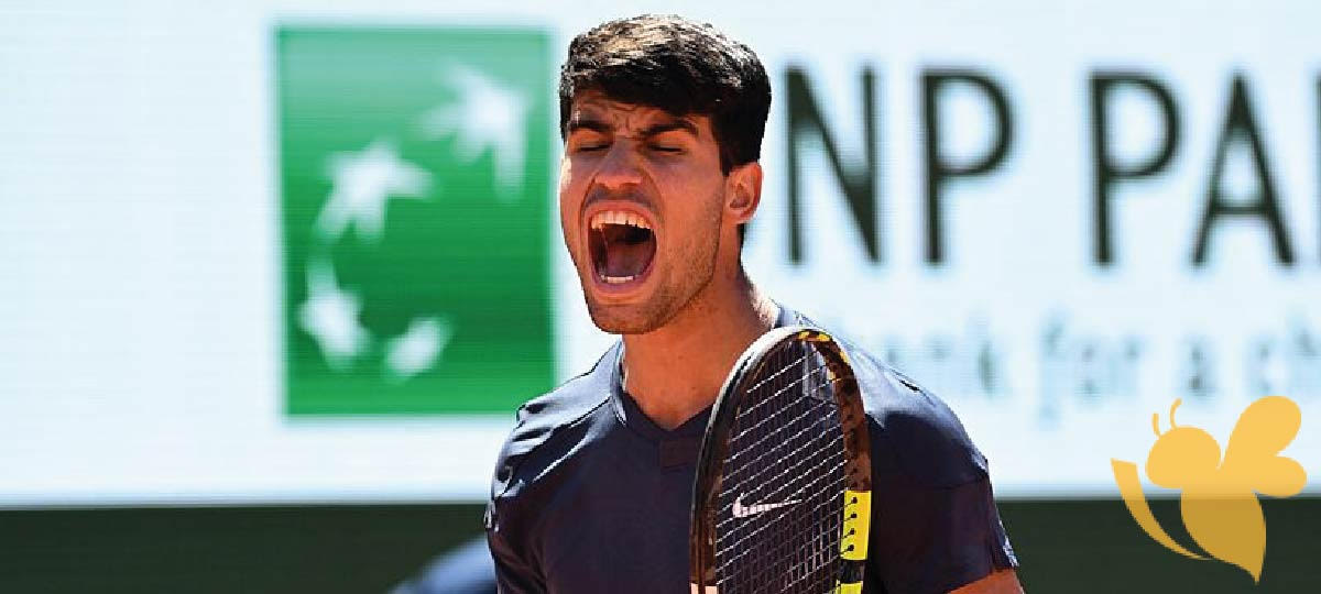 Carlos Alcaraz the youngest man to reach Grand Slam finals
