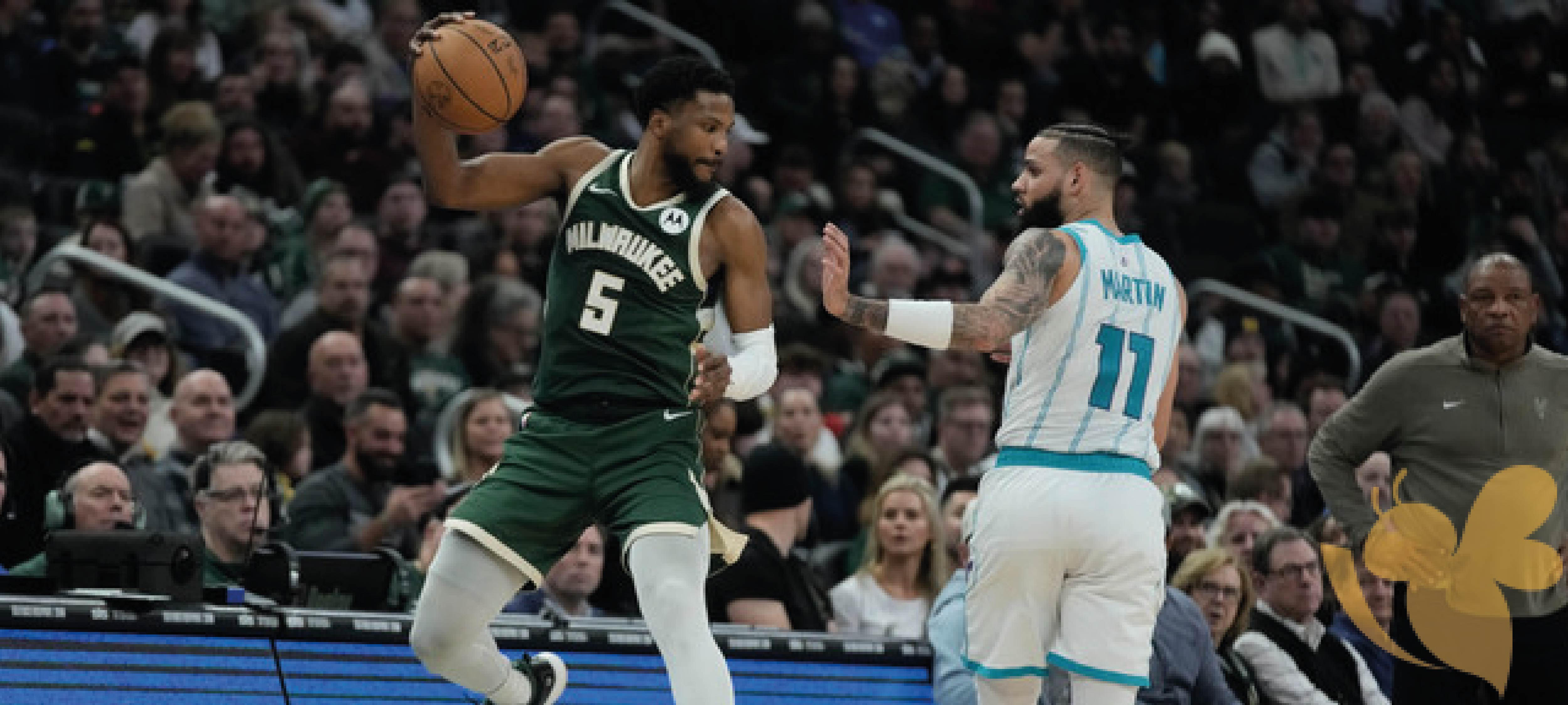 Milwaukee Bucks vs. Charlotte Hornets 120-84