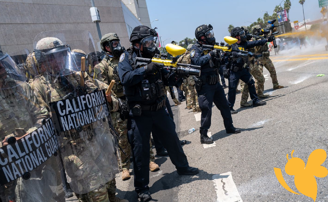 Trump escalates National Guard presence amid LA protests and police standoff