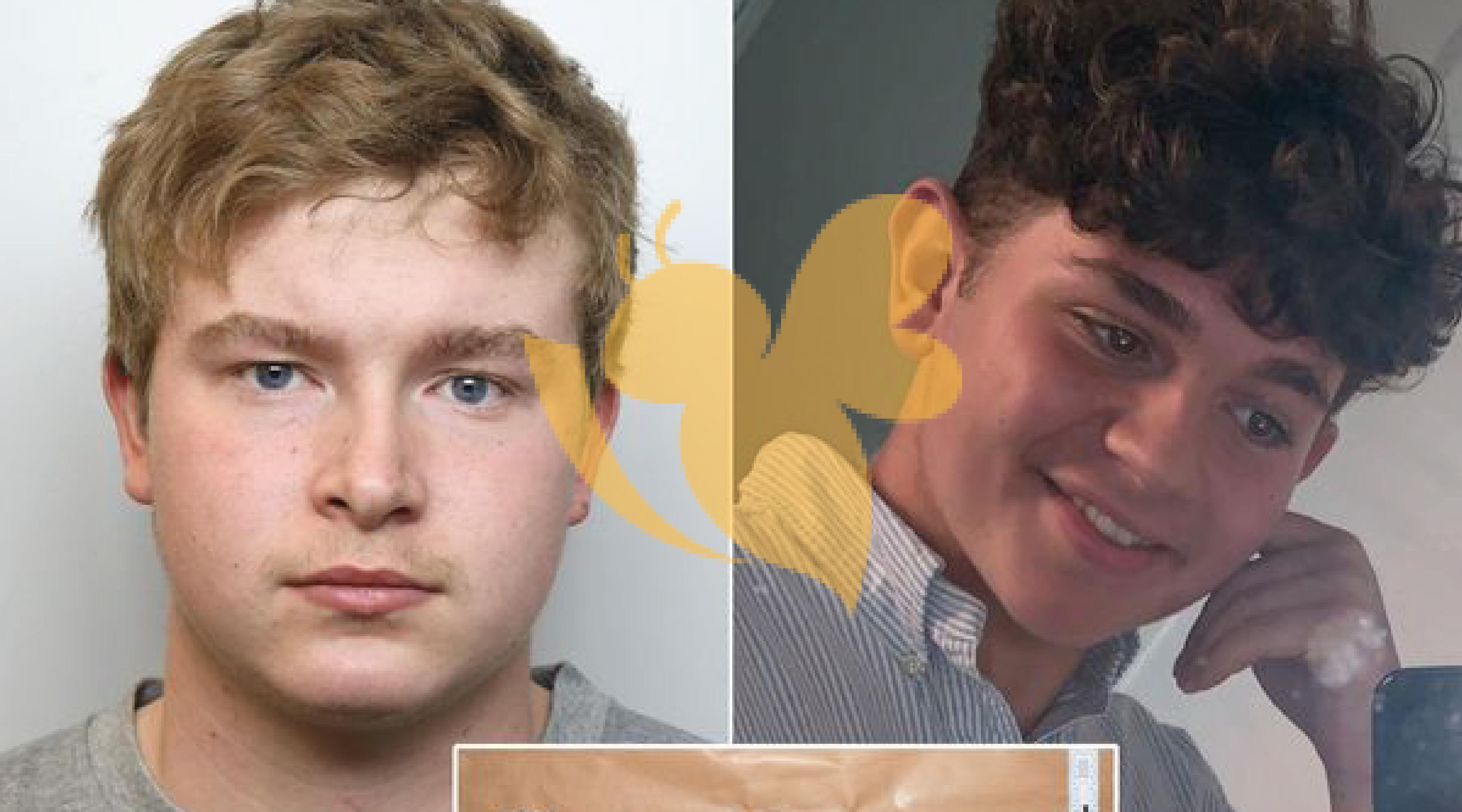 Chilling Message found between schoolboy Alex Rodda , schoolboy case