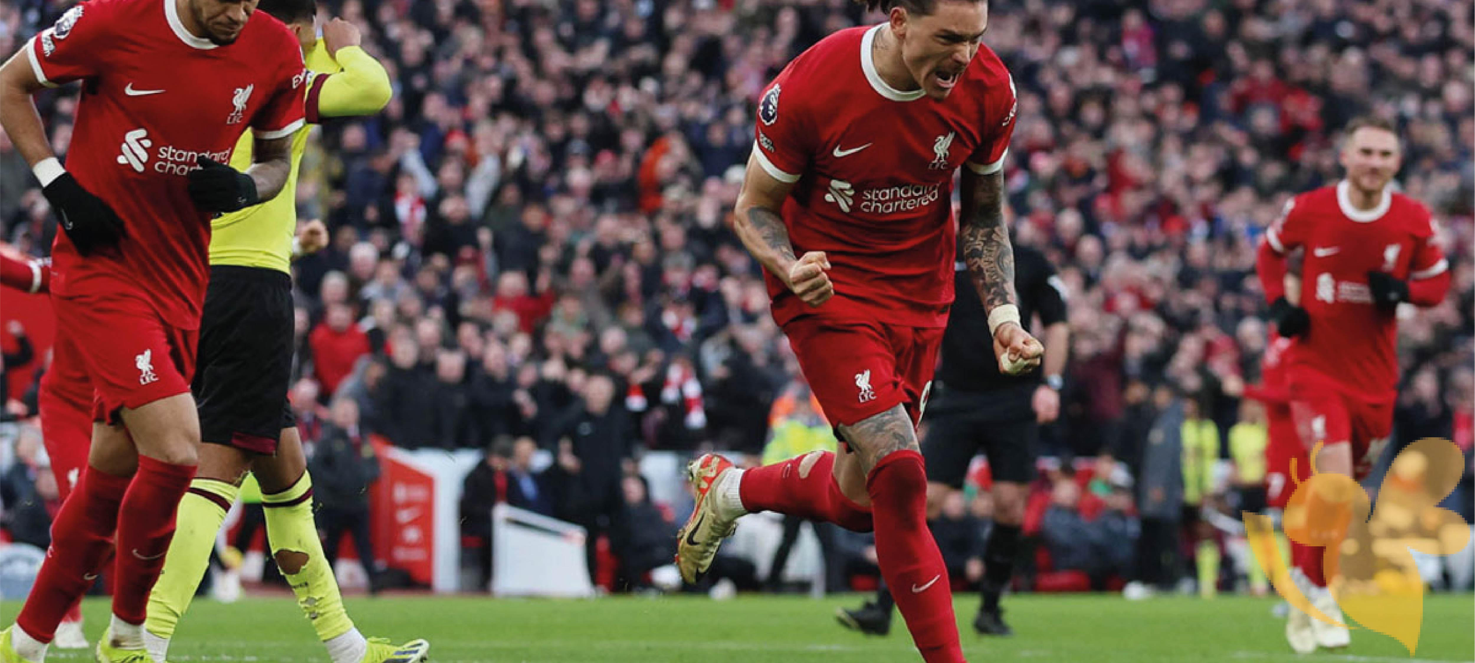 The Reds stay top of EPL, Liverpool win 3-1 over Burnley