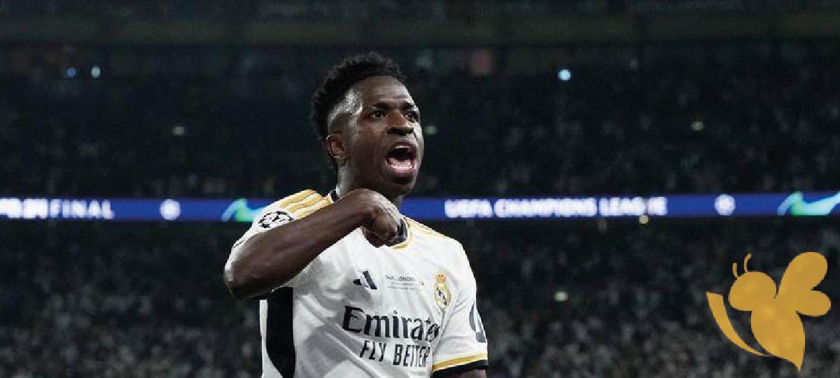 Valencia fans who racially abused Vinícius Júnior given prison sentences for eight months