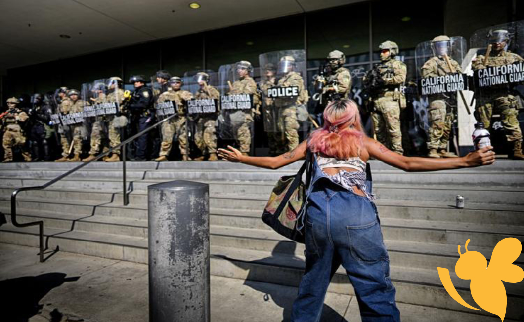 National Guard Supports LA Immigration Raids