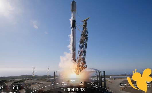 SpaceX launches 26 Starlink satellites from California