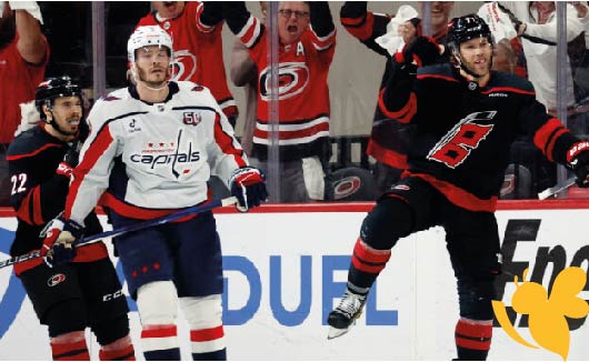 Hurricanes defeat Capitals 5-2, putting them on the brink