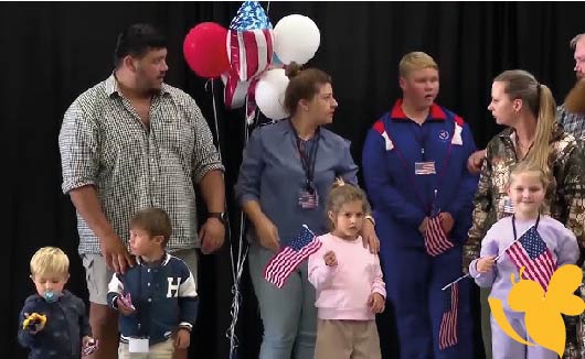 White South Africans arrive in US after refugee status granted