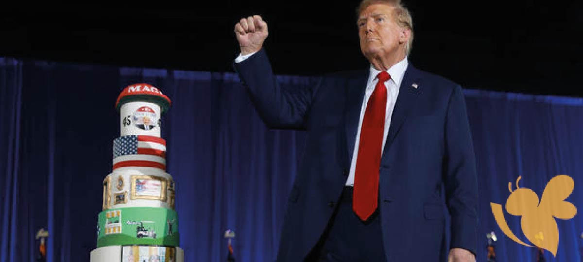 Donald Trump celebrates his 78th birthday