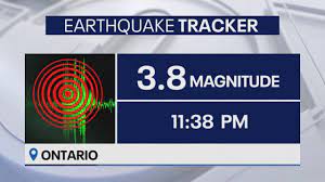 3.8 magnitude earthquake hits Ontario, California
