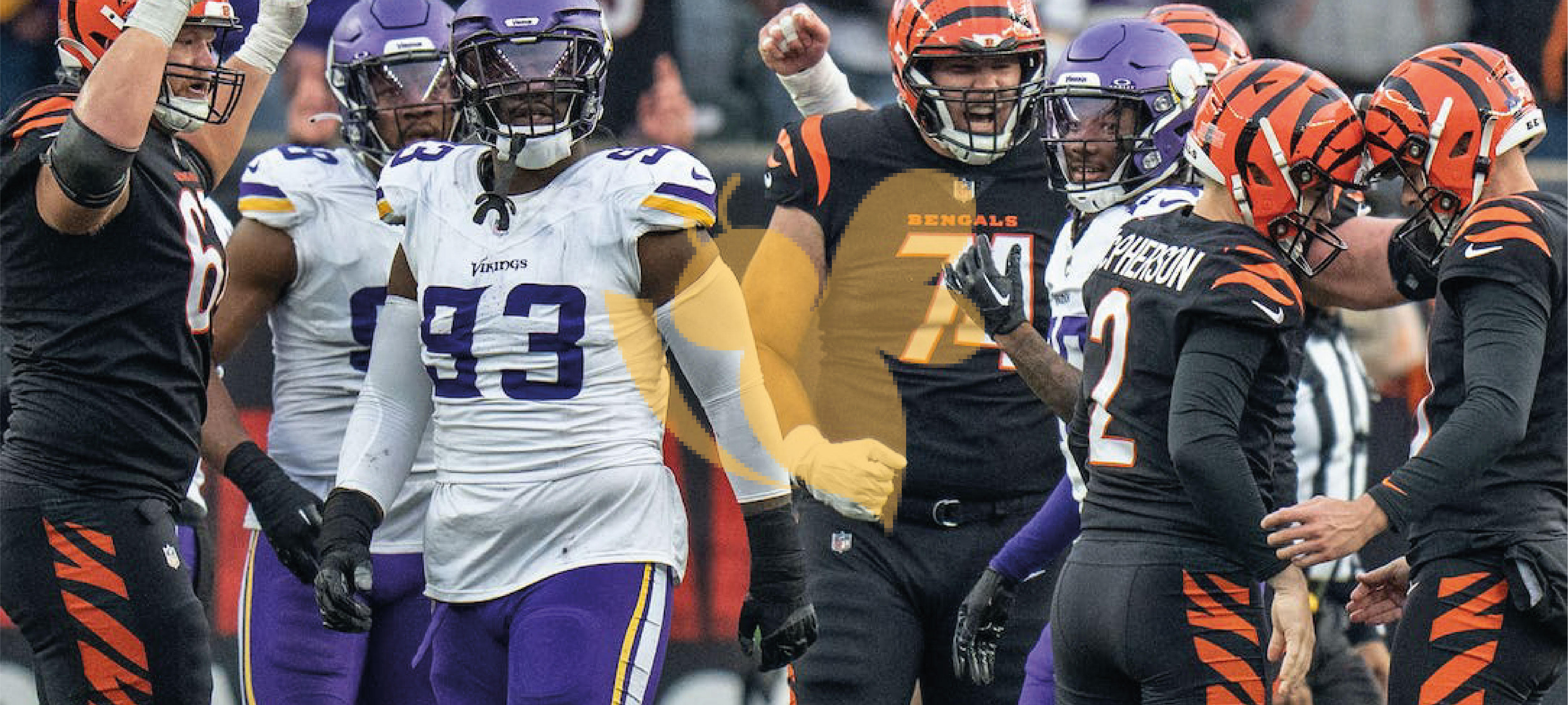 Vikings vs. Bengals 27-24