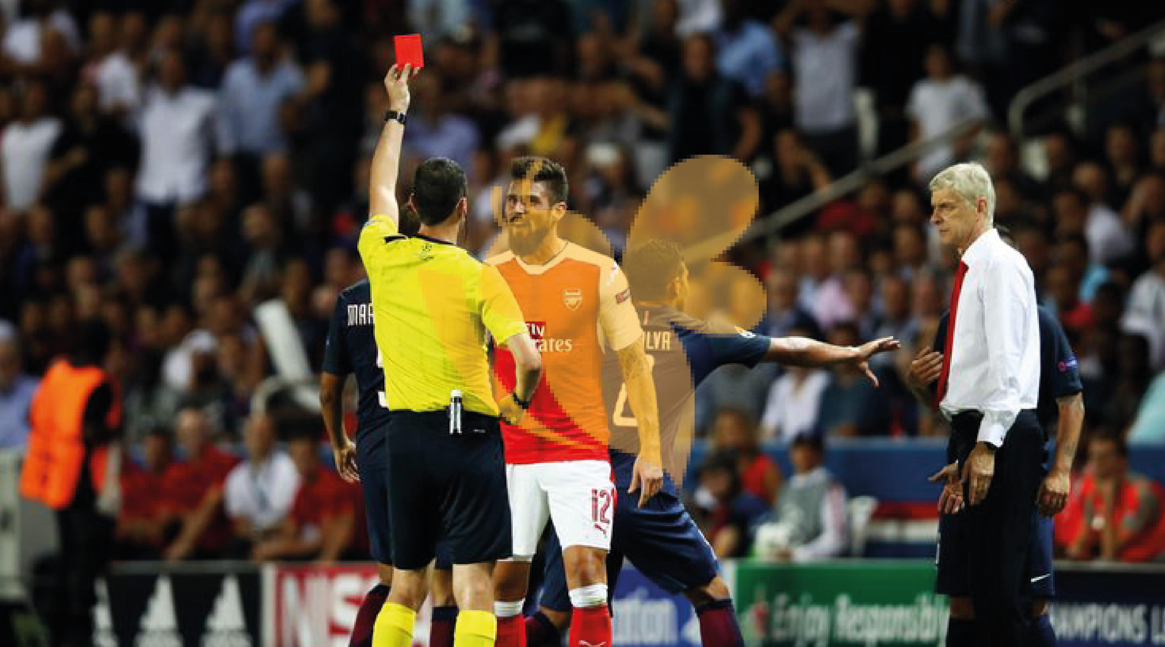 Arsenal playing agaiest PSV in Champions League Soccer
