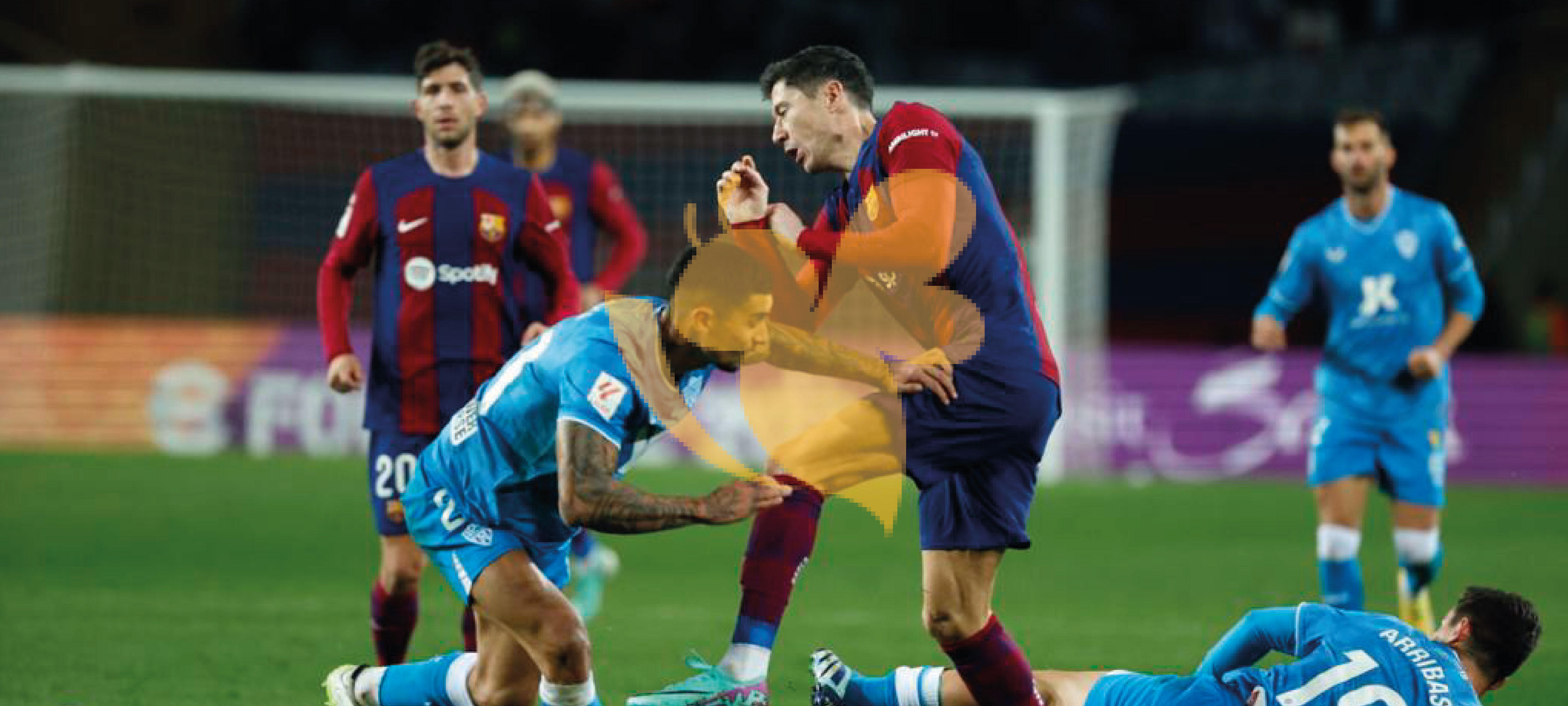 Wasteful Barcelona salvage win against Almeria 3-2