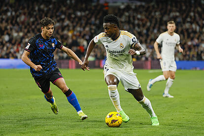 Real Madrid win over Sevilla in LaLiga EA Sports
