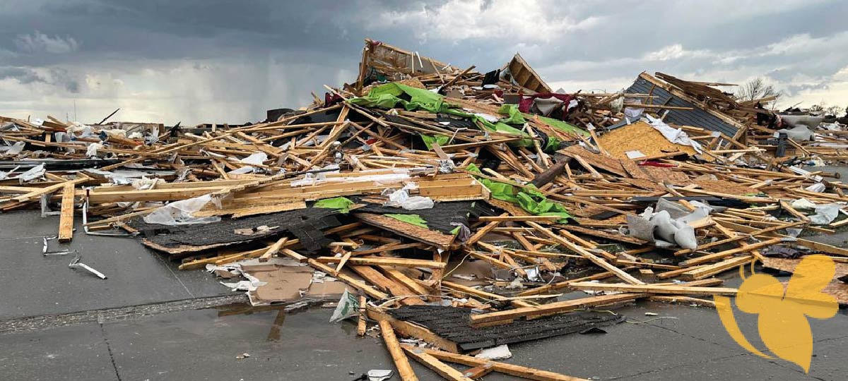 Massive tornado hit southeast Nebraska leave damage in their wake