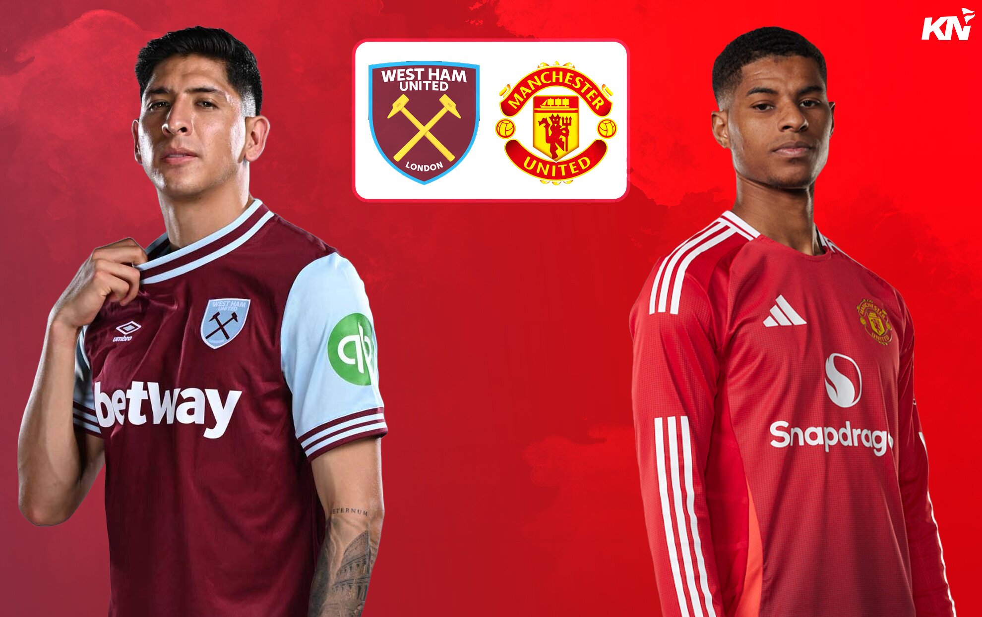 Preview: West Ham United vs. Manchester United - prediction ,live stream , lineups