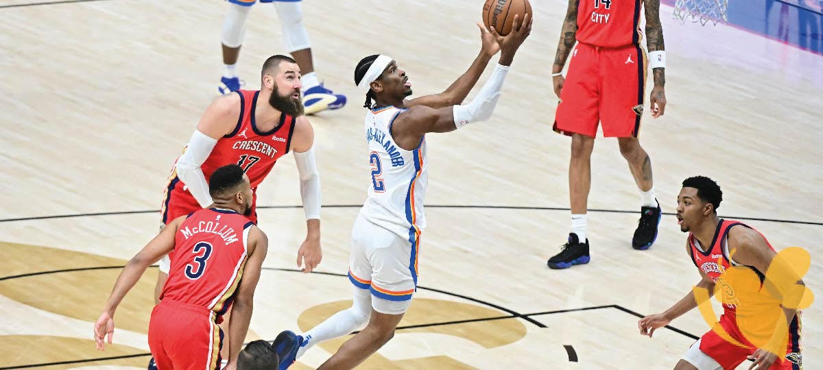 OKC Thunder vs. Pelicans 3-0