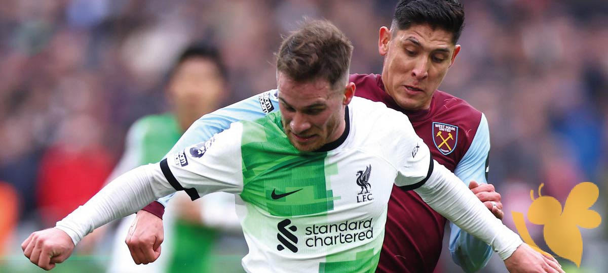 Liverpool draw at West Ham in Premier League 2-2