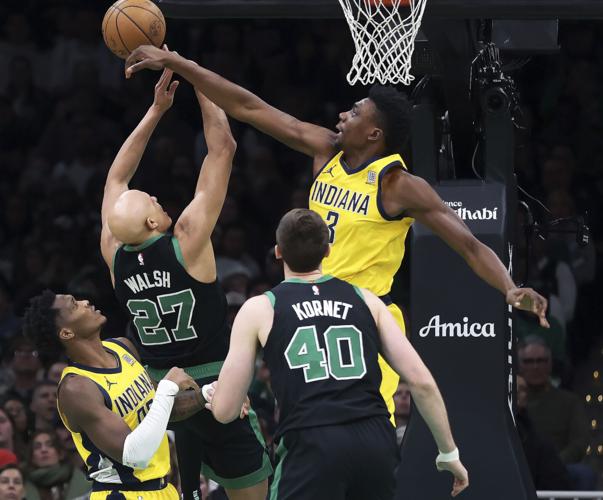 Boston Celtics win over Indiana Pacers, 142-105