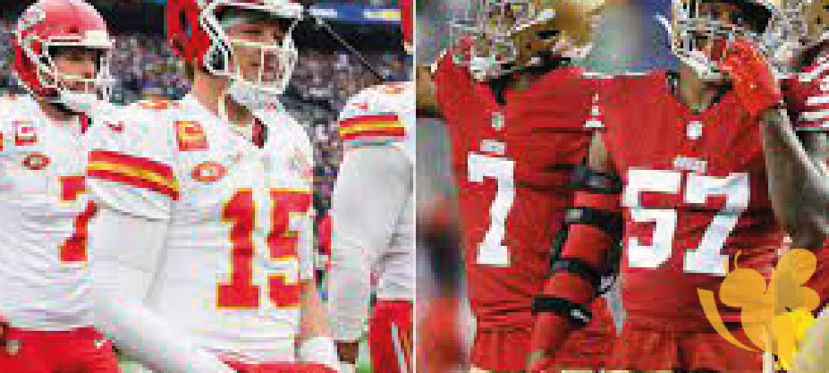 2024 Super Bowl LVIII:Kansas City Chiefs vs. San Francisco 49ers