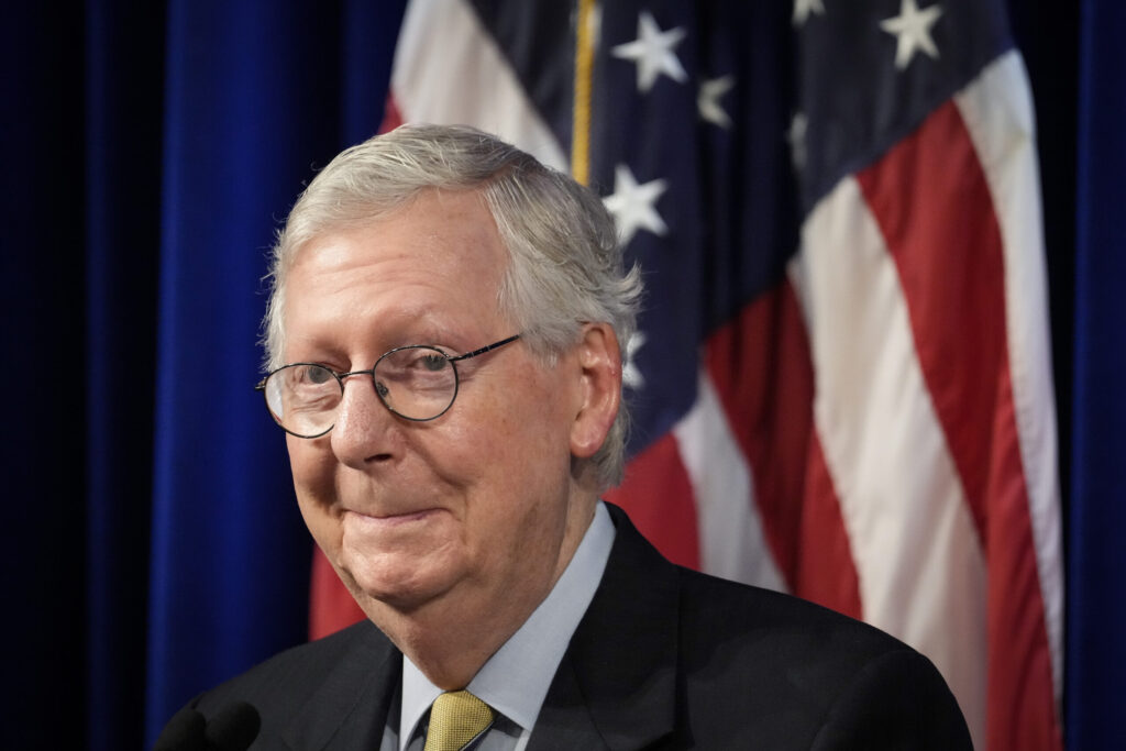 Mitch McConnell is retiring as Senate Republican leader at the end of the year