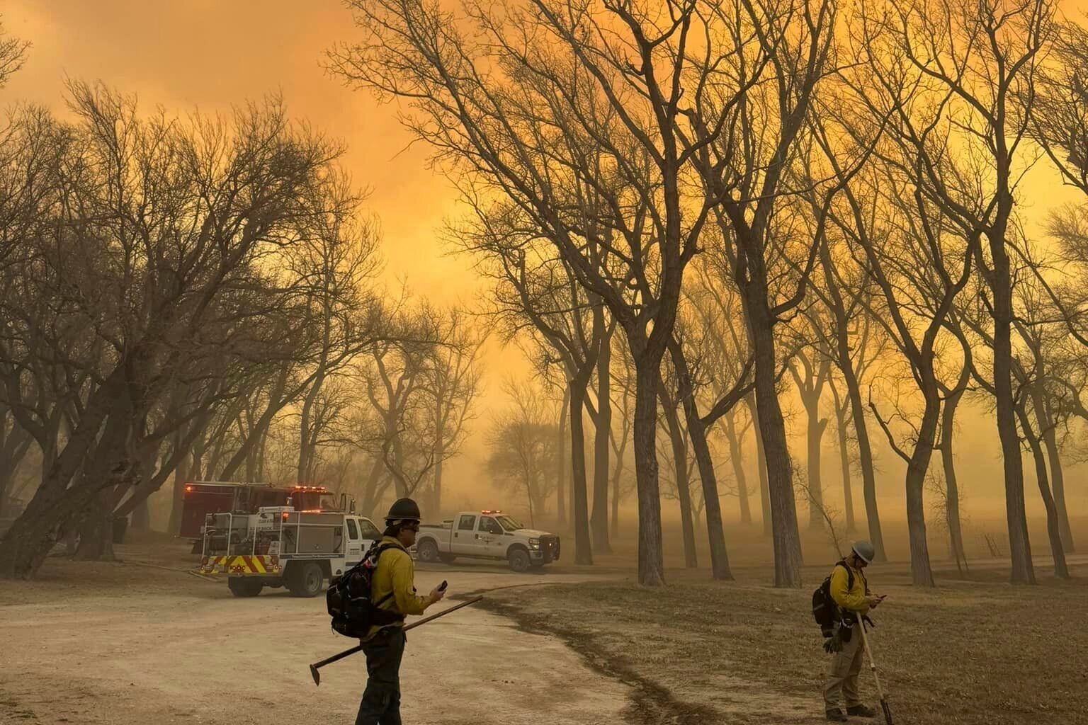 Fast-Spreading Wildfires in Texas second-largest on record