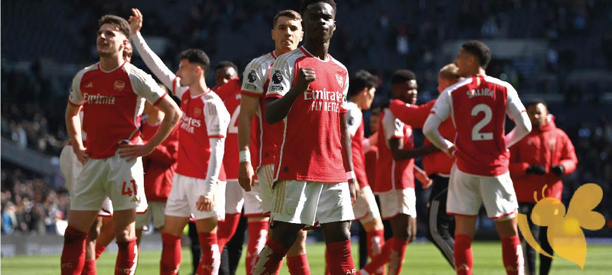 Premier League title race: Arsenal beats Tottenham 3-2 and stays ahead
