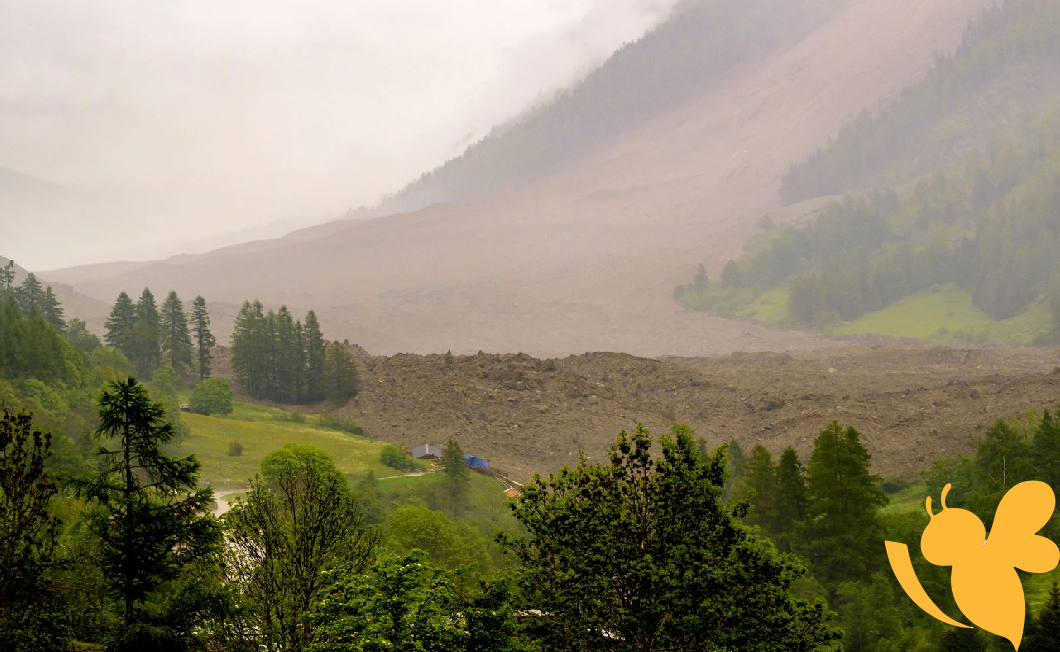 Icy Catastrophe: Glacier Crumble Destroys Swiss Alpine Village