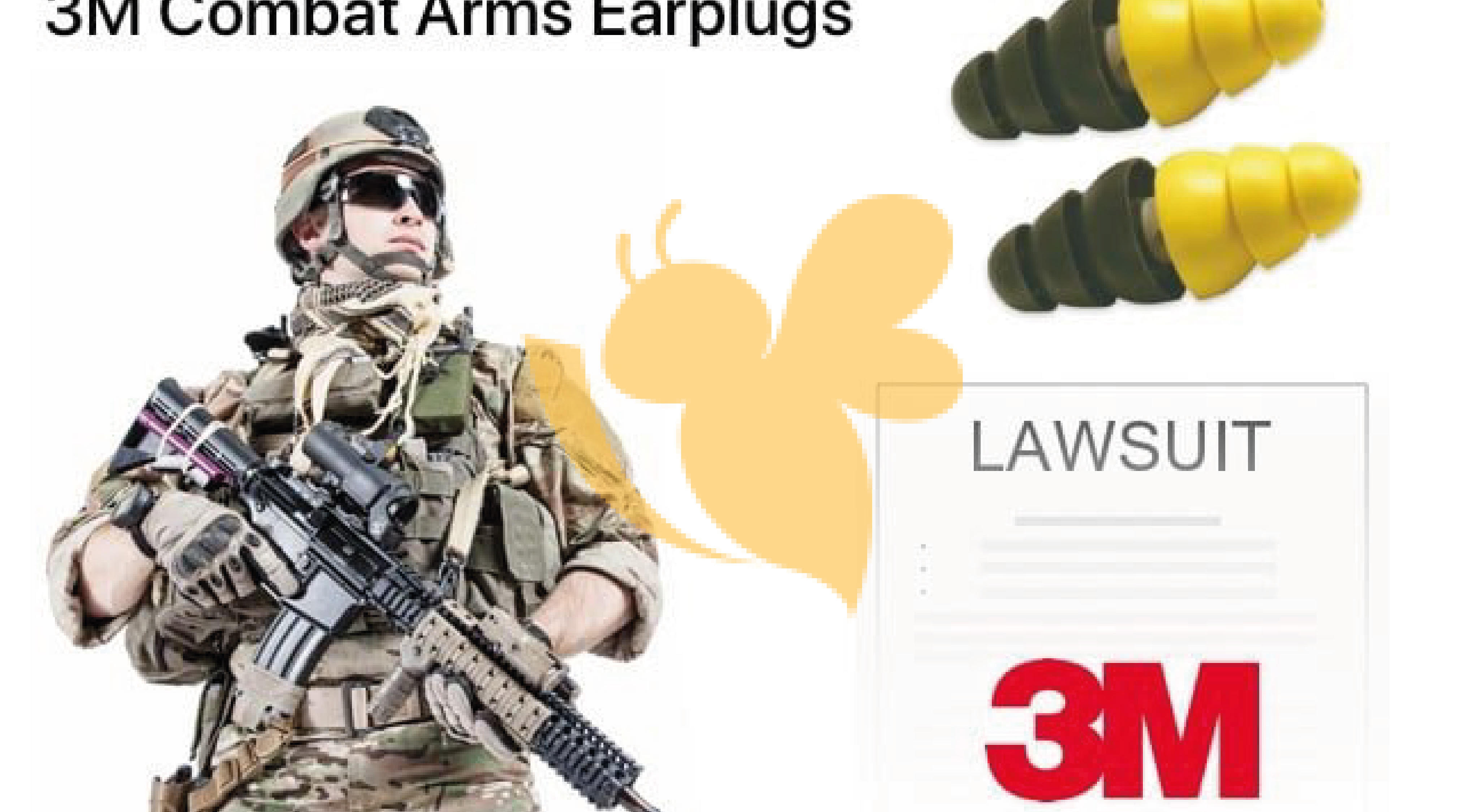 Hearing-loss lawsuits over military earplugsto M3 CO.
