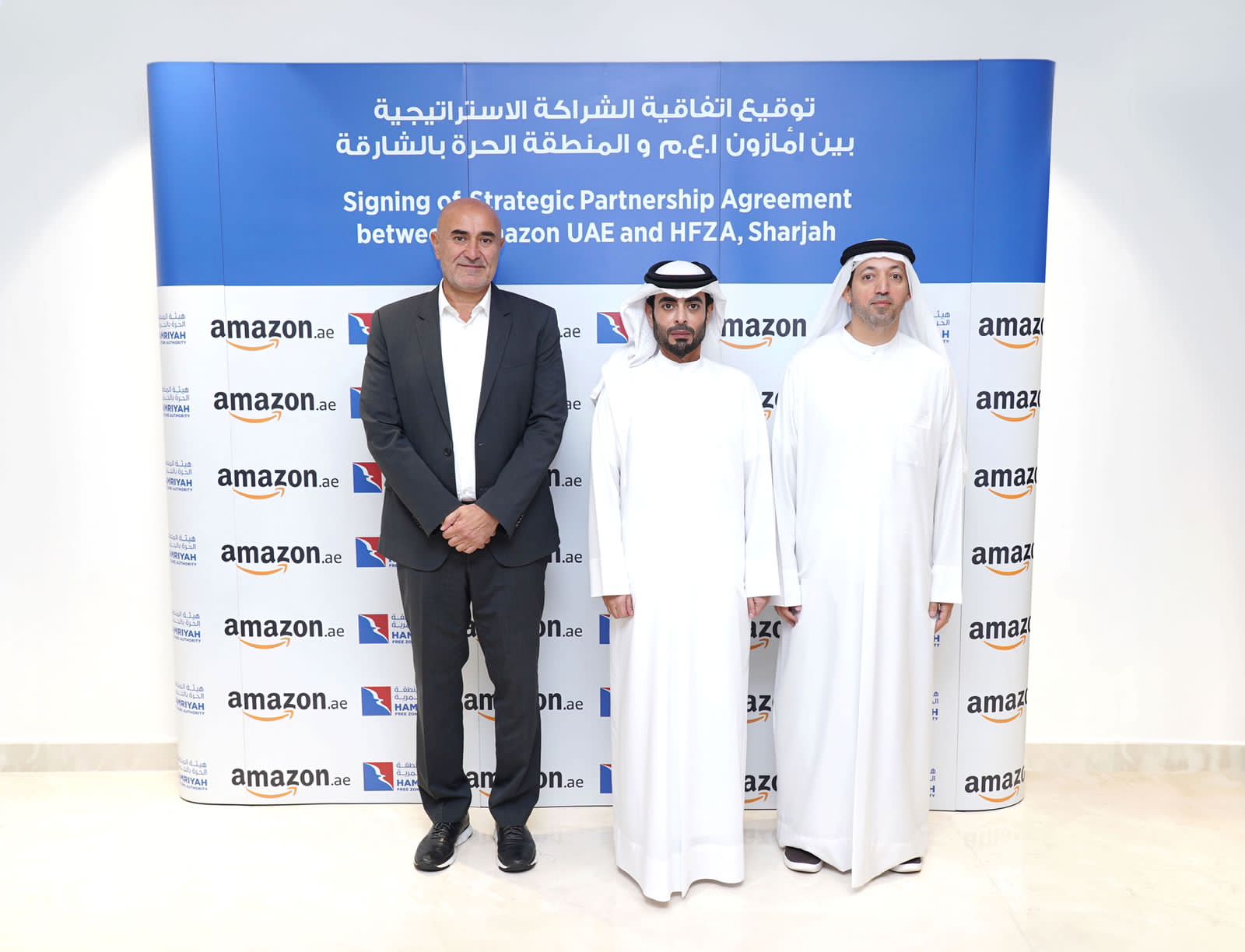 Hamriyah Freezone Authority and Amazon UAE Sign Lease Agreement for New Logistics Center
