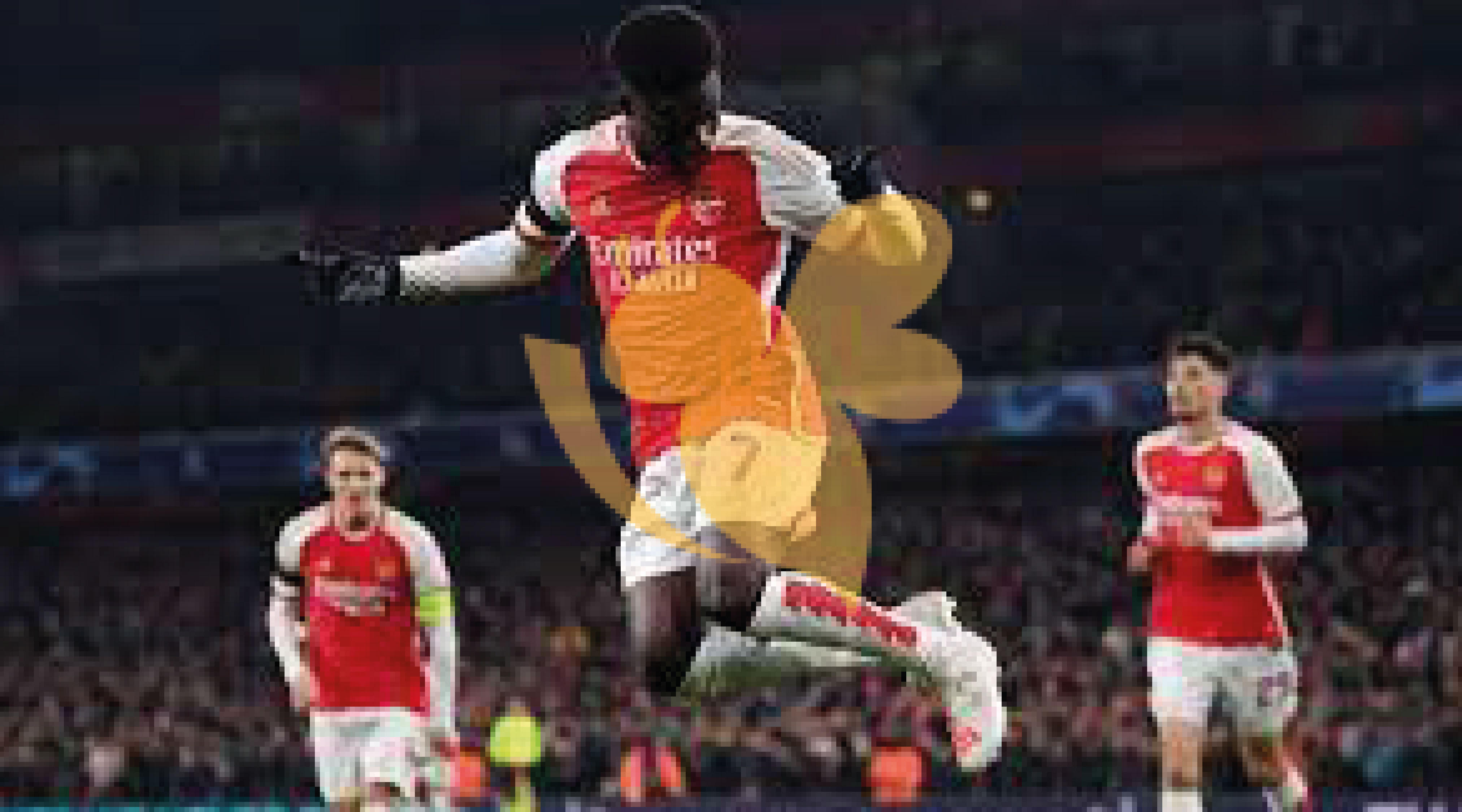 Arsenal win UEFA Champions League Group B