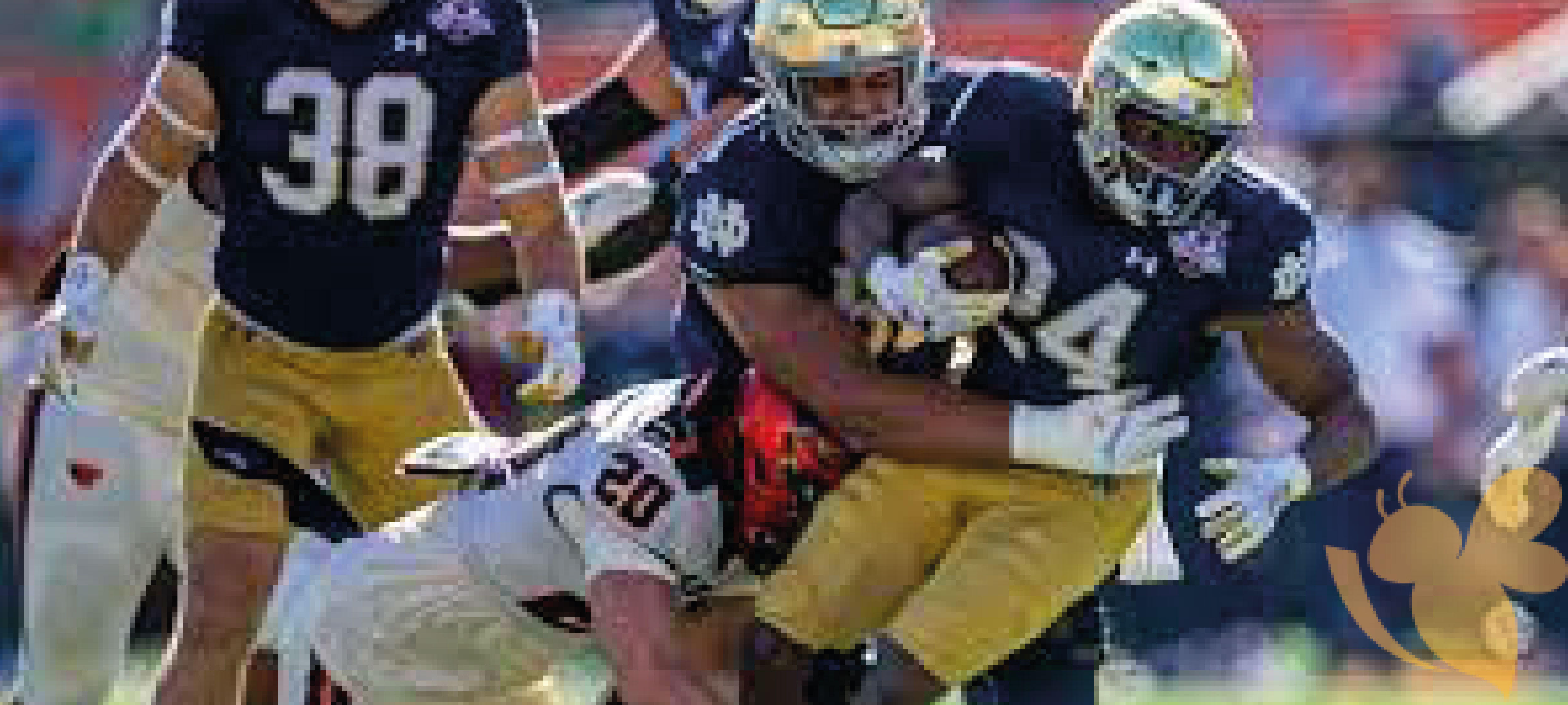 Record-breaking victory for Notre Dame to Oregon State