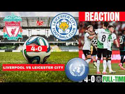 preseason friendly match between Liverpool vs. Leicester City the result (4-0)